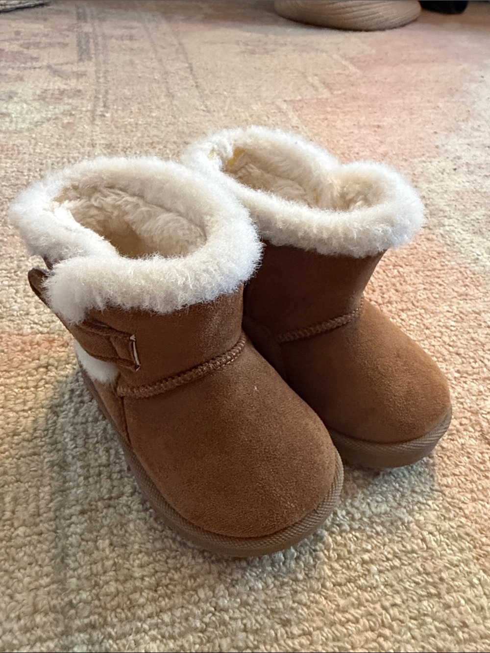 Size 6 Shearling-Lined Toddler Boots